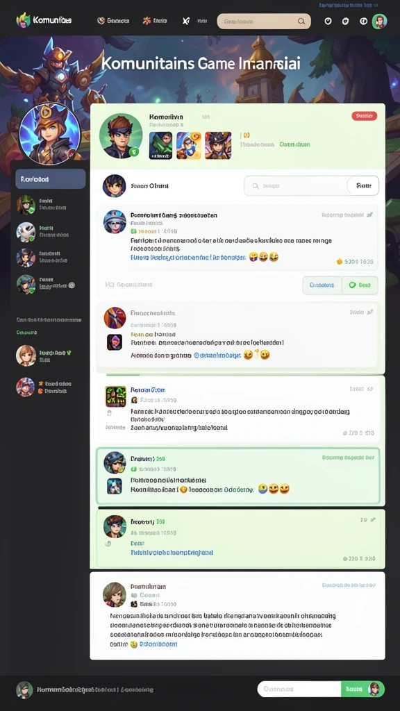 789rp - Fitur komunitas untuk berinteraksi dengan pemain lain.