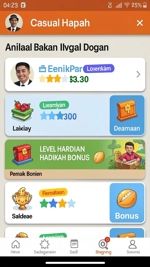 ambyargacor - Tangkapan layar menampilkan karakter utama dalam aksi seru.