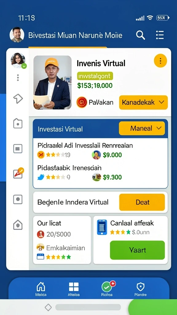 gadaitoto - Tampilan awal GADAITOTO yang menarik dan intuitif.