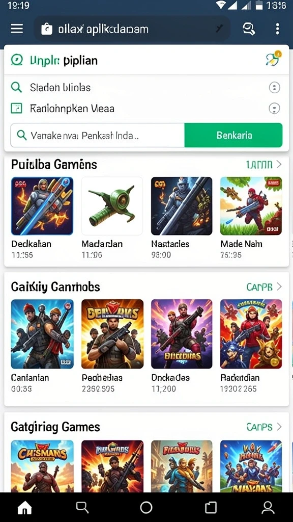 nv77 - Tampilan antarmuka yang ramah pengguna dan informatif.