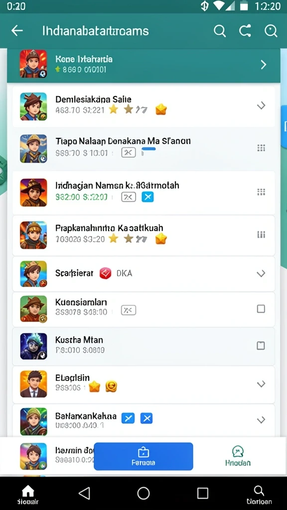 padi777 - Screenshot aplikasi PADI777 menampilkan tampilan permainan yang menarik.