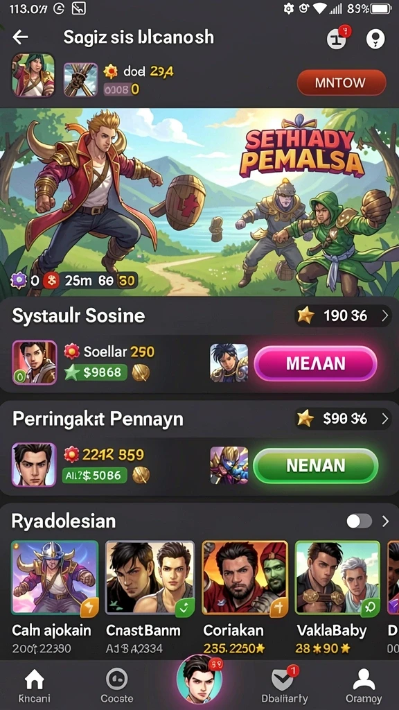pcpc7 - Berbagai level menarik dengan tantangan yang bervariasi.