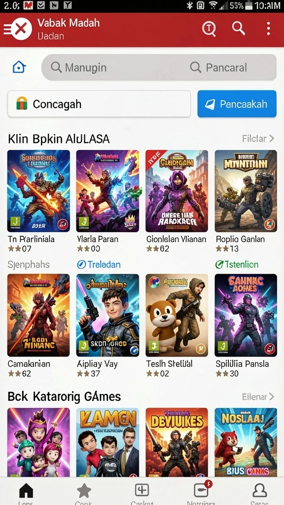 rajabotak - Ilustrasi grafis yang memukau dan detail.